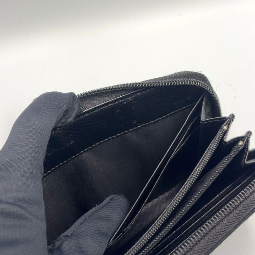 PRADA Nylon Triangle Logo Long Wallet - Picture 7 of 10